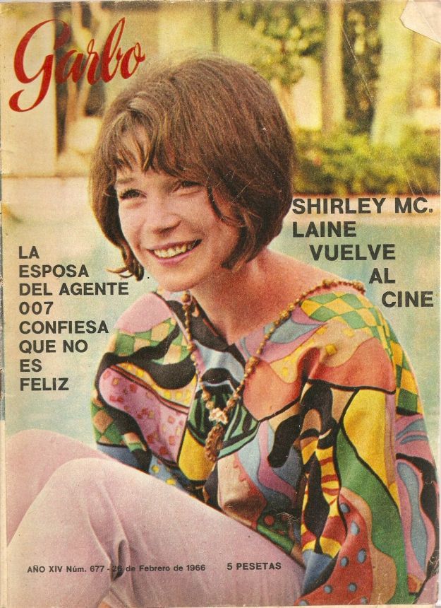 GARBO magazine side cover Issue 677 26 February 1966