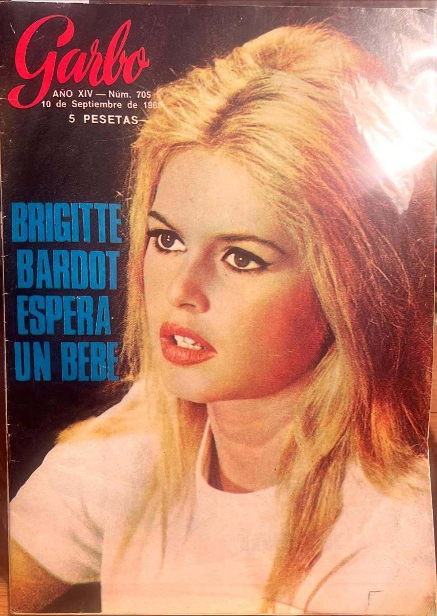 GARBO magazine side cover Issue 705 10 September 1966