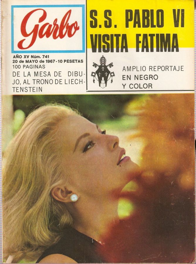 GARBO magazine side cover Issue 741 20 May 1967