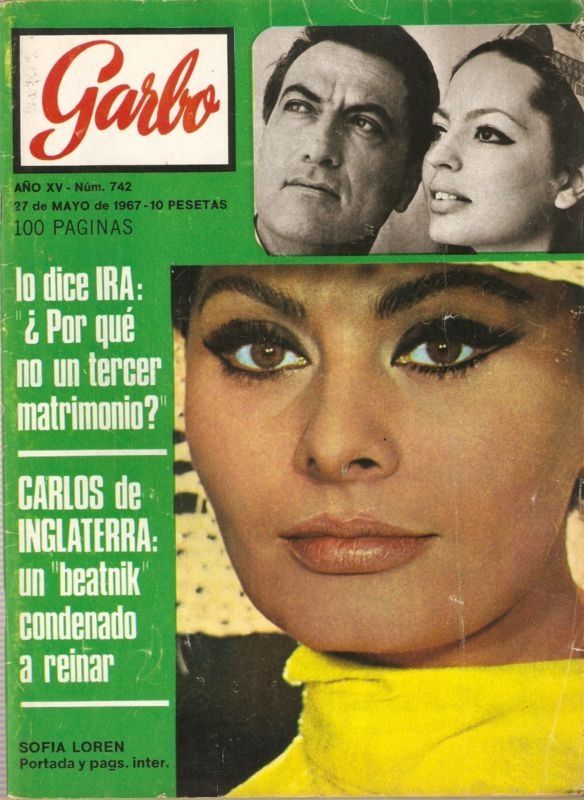 GARBO magazine side cover Issue 742 27 May 1967