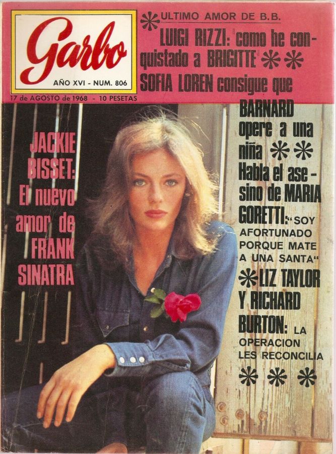 GARBO magazine side cover Issue 806 17 August 1968