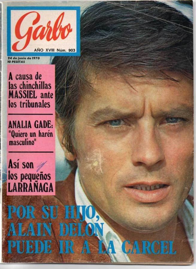 GARBO magazine side cover Issue 903 24 June 1970