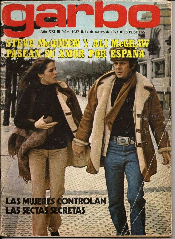 GARBO magazine side cover Issue 1037 14 March 1973