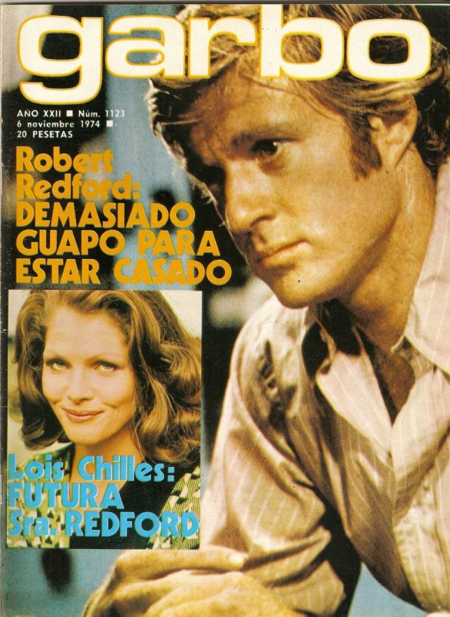 GARBO magazine side cover Issue 1123 6 November 1974