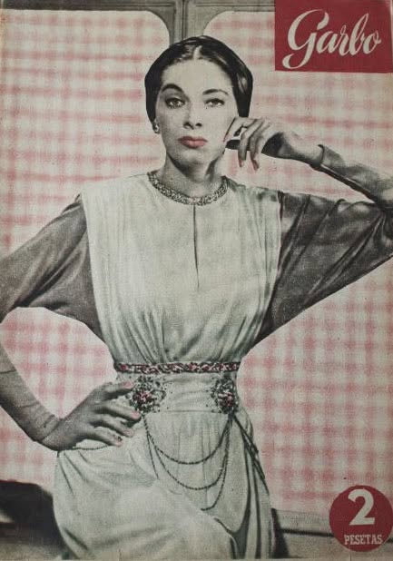 GARBO magazine side cover Issue 11   1953