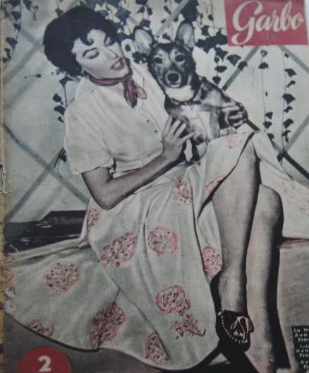 GARBO magazine side cover Issue 12   1953