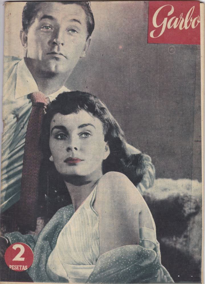 GARBO magazine side cover Issue 21 1 August 1953