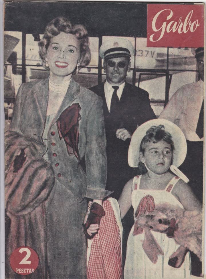 GARBO magazine side cover Issue 22   1953