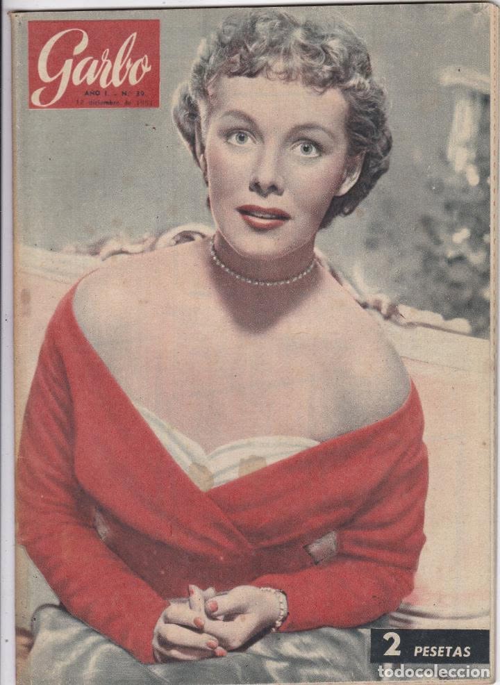 GARBO magazine side cover Issue 39   1953
