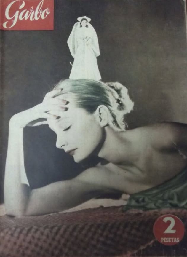 GARBO magazine side cover Issue 6   1953