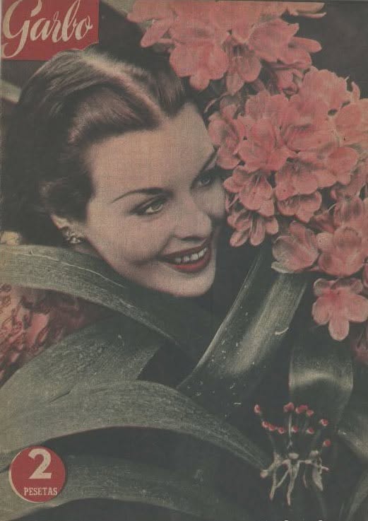 GARBO magazine side cover Issue 7   1953