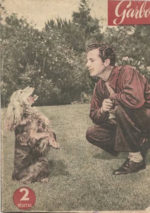 GARBO magazine side cover Issue 8   1953