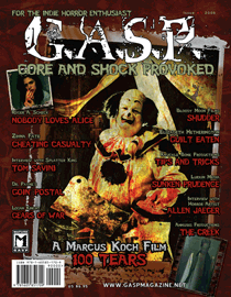 GASP magazine side cover Issue 5  2010