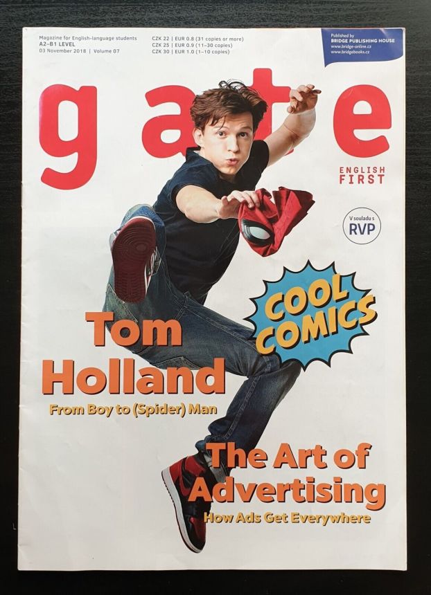 GATE magazine side cover  November 2018