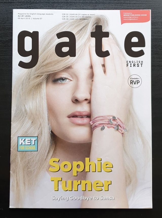 GATE magazine side cover  April 2019