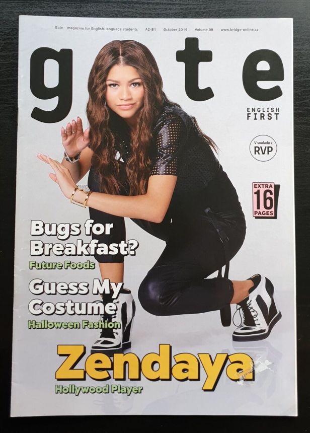 GATE magazine side cover  October 2019