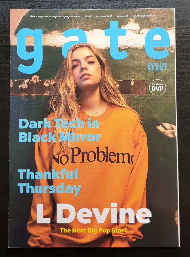 GATE magazine side cover  November 2019
