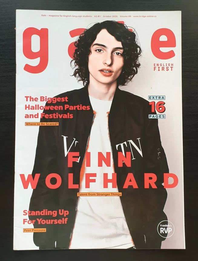 GATE magazine side cover  October 2020