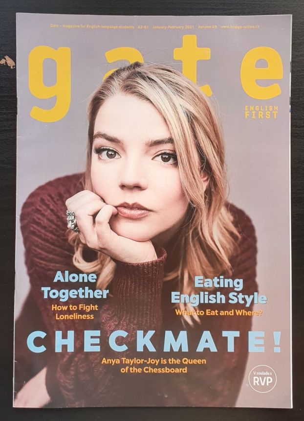 GATE magazine side cover  January 2021