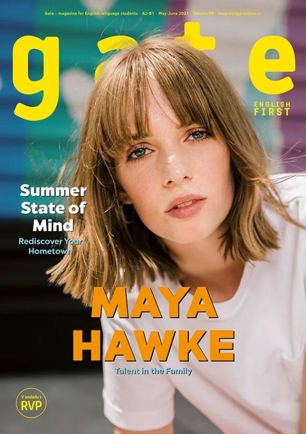 GATE magazine side cover  May/June 2021