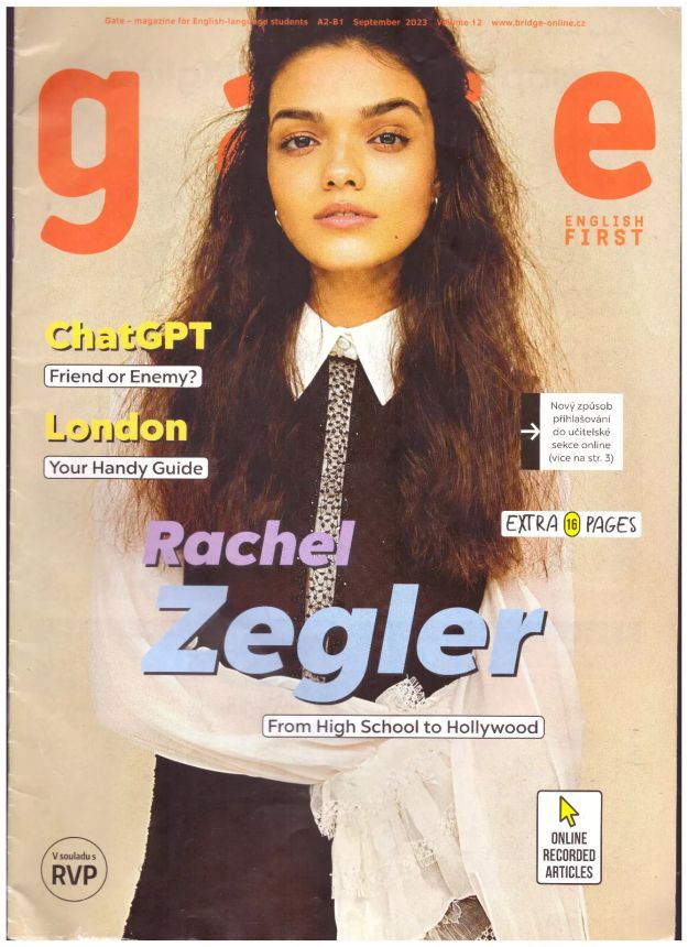 GATE magazine side cover  September 2023