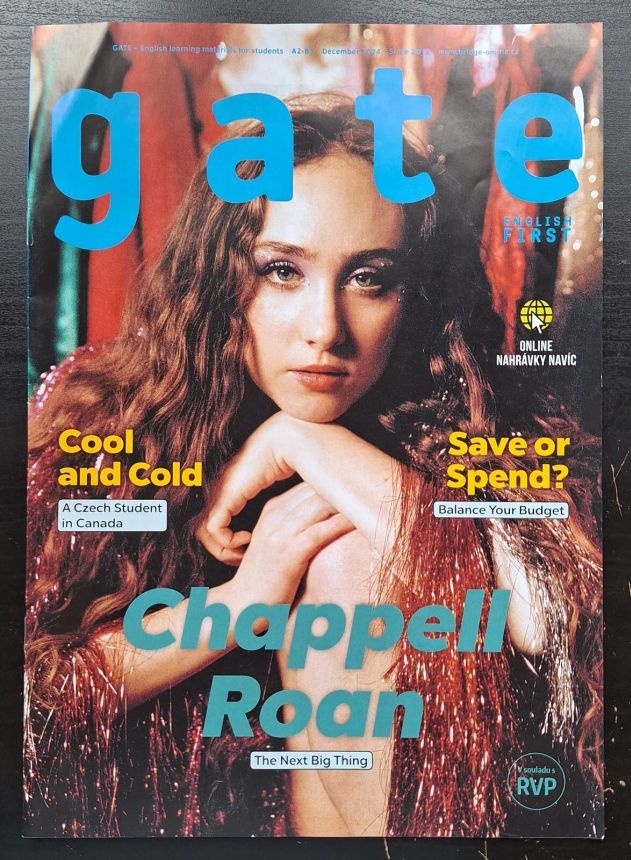 GATE magazine side cover  December 2024