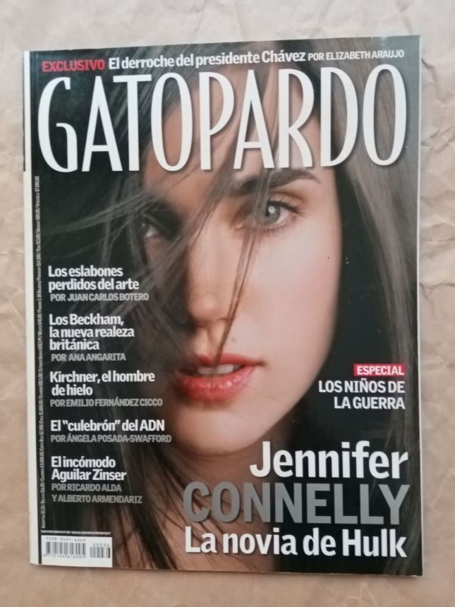 GATOPARDO magazine side cover  December 2003