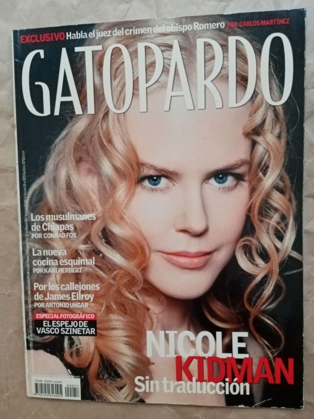 GATOPARDO magazine side cover  May 2005