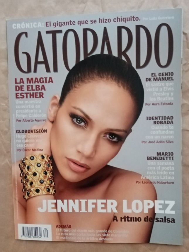 GATOPARDO magazine side cover  August 2007