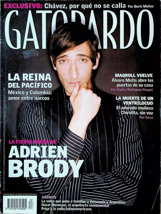 GATOPARDO magazine side cover  February 2008