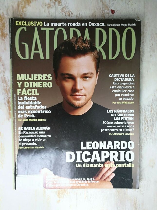 GATOPARDO magazine side cover  February 2007