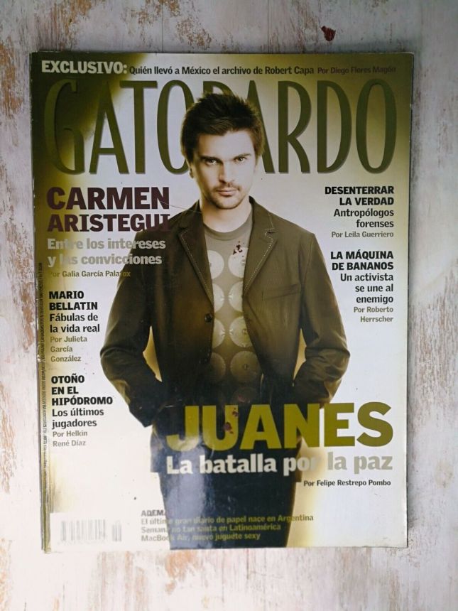 GATOPARDO magazine side cover  March 2008