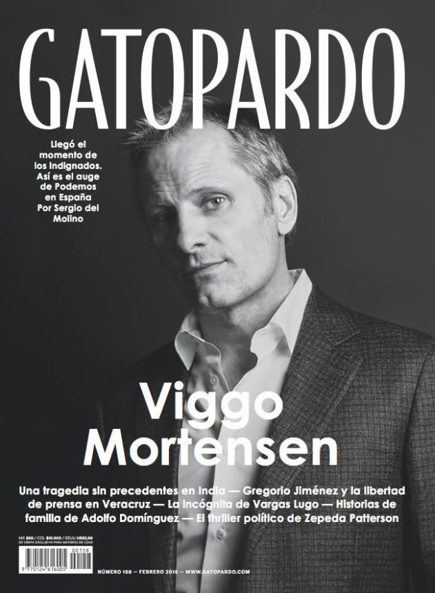 GATOPARDO magazine side cover  February 2015