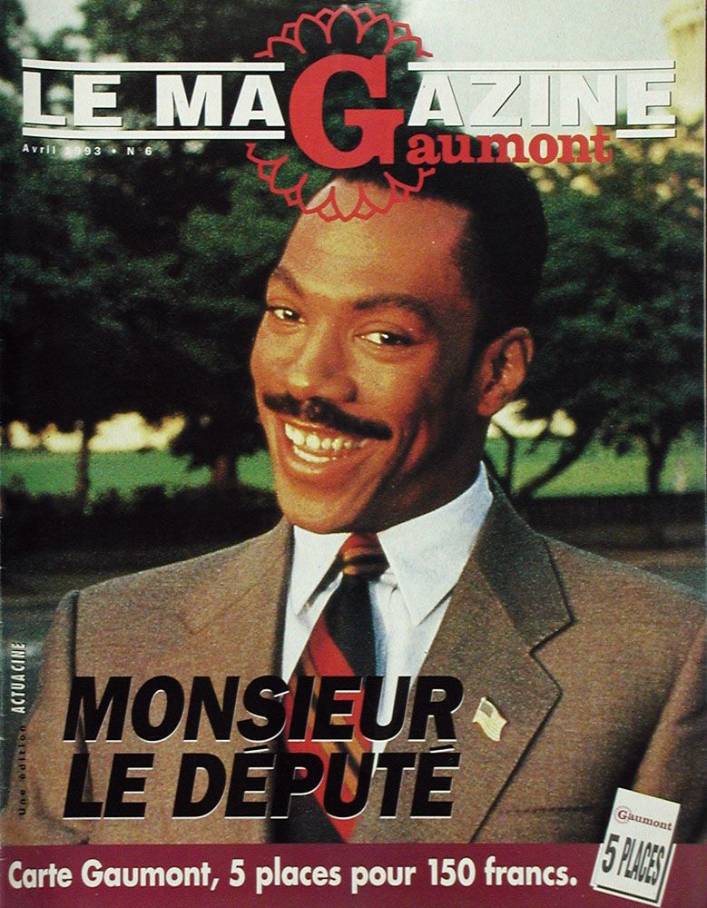 MAGAZINE GAUMONT | LE magazine side cover Issue 6 April 1993