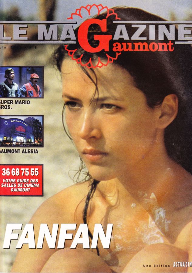 MAGAZINE GAUMONT | LE magazine side cover Issue 8 June 1993