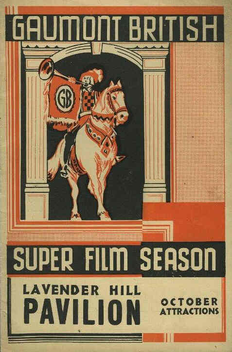 GAUMONT BRITISH magazine side cover October 1939