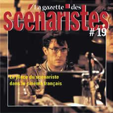 GAZETTE DES SCENARISTES | LA magazine side cover Issue 19 September 2003