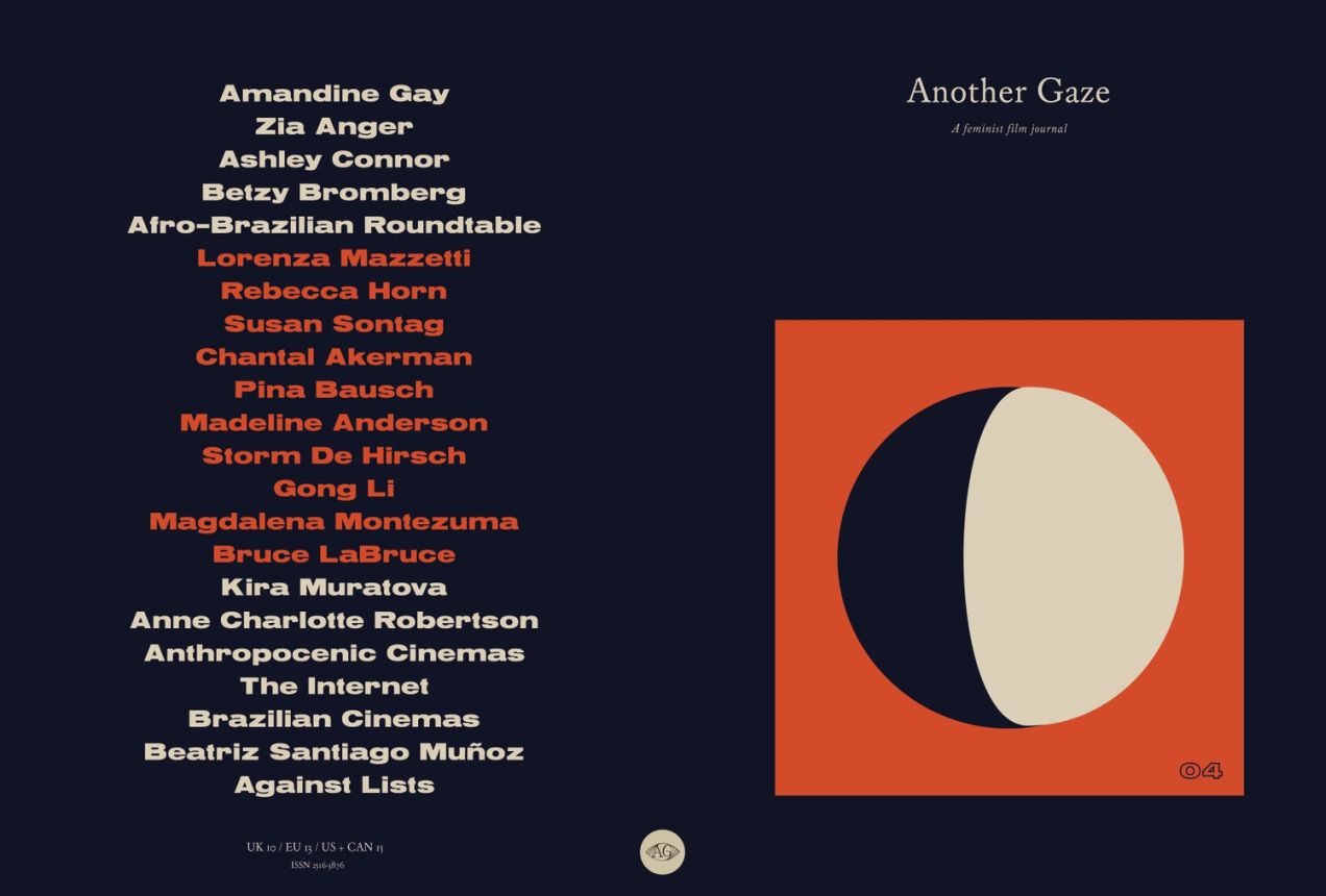 ANOTHER GAZE magazine side cover Issue 4   2019