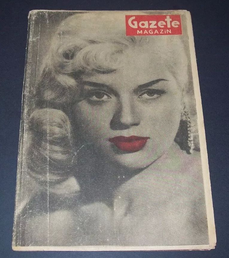 GAZETE MAGAZIN magazine side cover   