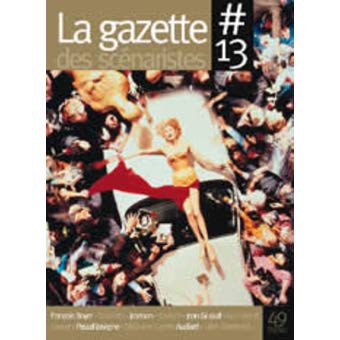 GAZETTE DES SCENARISTES | LA magazine side cover Issue 13 September 2000
