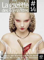 GAZETTE DES SCENARISTES | LA magazine side cover Issue 14 March 2001