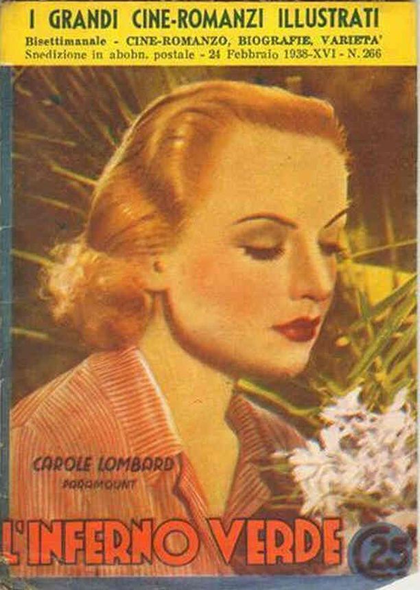 GRANDI CINE-ROMANZI ILLUSTRATI | I magazine side cover Issue 266 24 February 1938