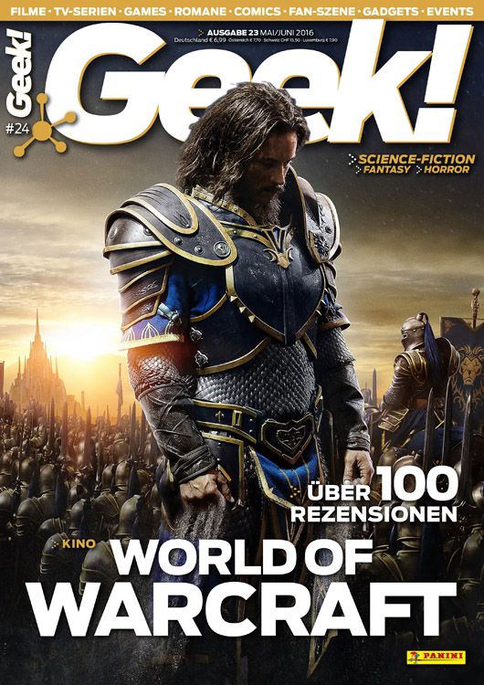 GEEK (De) magazine side cover Issue 24 May/June 2016