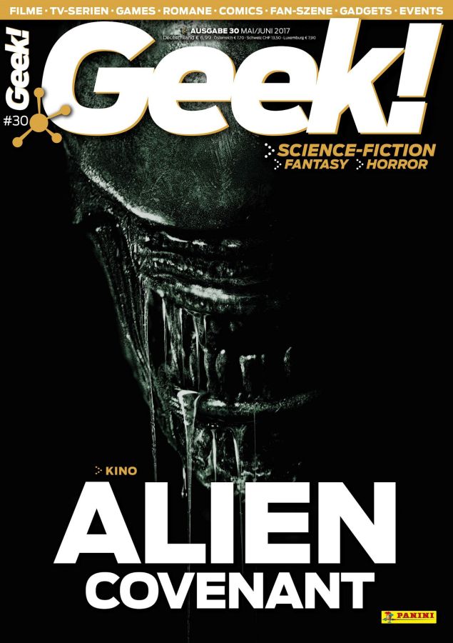 GEEK (De) magazine side cover Issue 30 May/June 2017