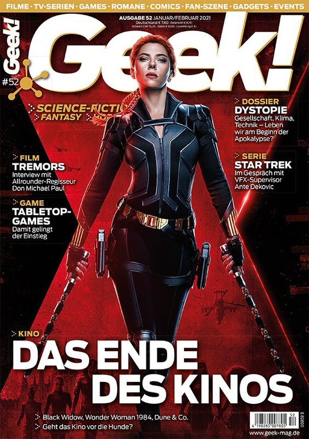 GEEK (De) magazine side cover Issue 52  January/February 2021