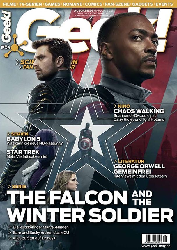 GEEK (De) magazine side cover Issue 54  May/June 2021