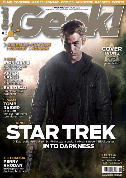 GEEK (De) magazine side cover Issue 06 May/June 2013