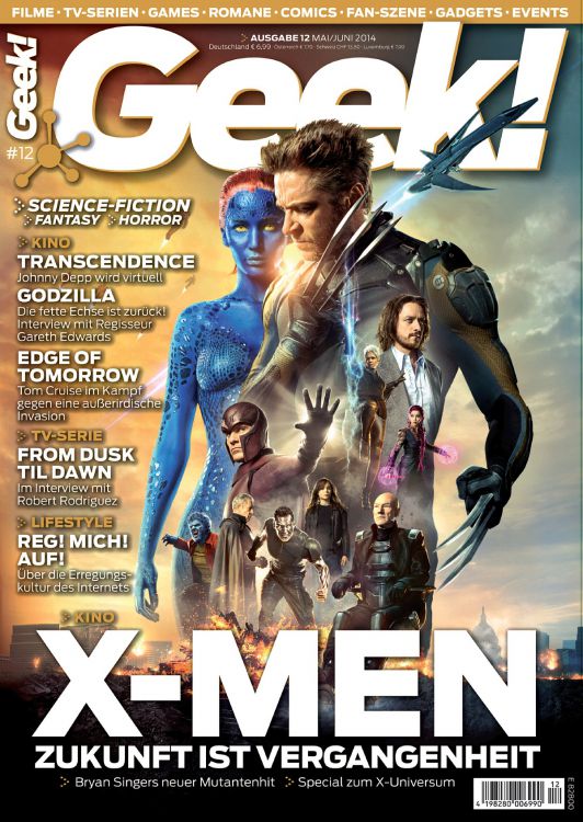 GEEK (De) magazine side cover Issue 12 May/June 2014