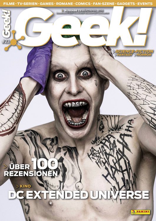 GEEK (De) magazine side cover Issue 23 March/April 2016
