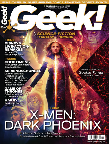 GEEK (De) magazine side cover Issue 42  May/June 2019